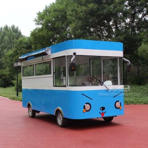 Breakfast Food Shop Ice Cream Hot Dog Gelato Cart Mobile Food Van