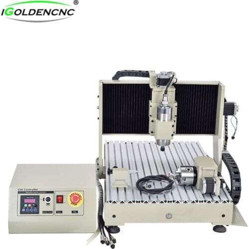 IGoldencnc Factory Price Mini Desktop 4040, Aluminum, Copper, Iron, Metal Mold CNC Router Engraving Machinery