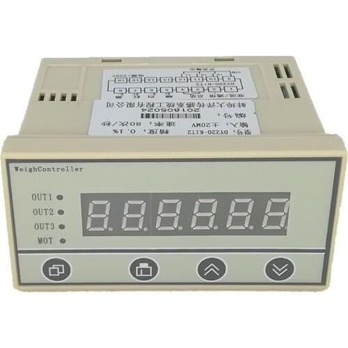 Pressure load cell display controller Batching Display instruments use for weighing sensor DY220