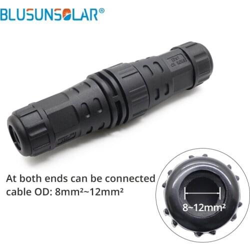 M25 High Quality Wire To Wire Thread Screw IP67 Waterproof Electrical Connectors 2pin,3 Pin,4 Pin For Choose Solar