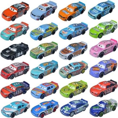 The New High Quality Disney Pixar Cars 3 Number Racer 1:55 Diecast Metal Alloy Model Car Toy For Children Christmas Gifts