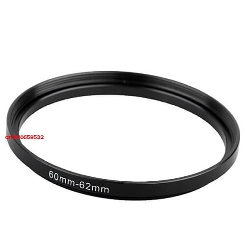 Wholesale 60 -62MM 60MM - 62MM 60 to 62 Step Up Filter Ring Adapter, LENS, LENS hood, LENS CAP, and