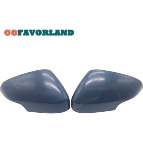 Pair Left Right Rearview Mirror Shell Housing Unpainted 39850533 39850553 For Volvo S80 2007-2011 S40 2008-2012 C70 2009 2013