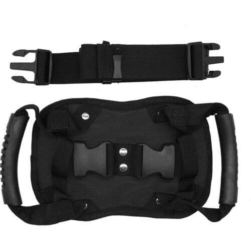 Motorcycle Belt Rear Seat Passenger Grip Grab Handle Non-slip Strap with Handle Safety Moto Dirt Bike Accessories Cover for Kids