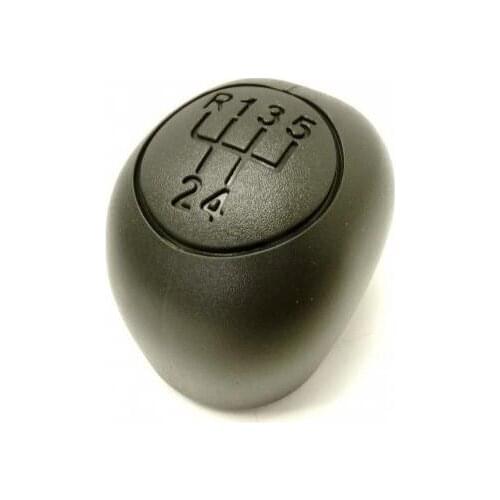 GEAR SHIFT KNOB 5 SPEED FOR FIAT DUCATO PEUGEOT BOXER CITROEN JUMPER BLACK COLOR ( 1994-2006 ) 2403 S2 735316072