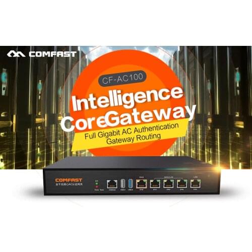 AC Gigabit Core Gateway 5 Port Enterprise Load balancing Multi Wan Wifi Project Roaming Controller Wifi AP Management CF-AC100