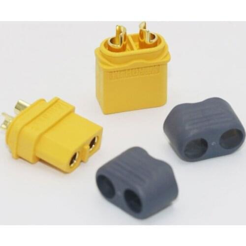 100pcs Amass XT60H Plug Connector With Sheath Housing 50 Male & 50 Female For RC Lipo Battery Drones