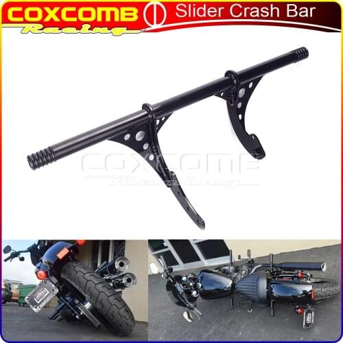 Steel Motorcycle Black Highway Peg Crash Bar Bumper Engine Guard For Harley Softail Street Bob Low Rider FXDL FXDB 18-Up 2020
