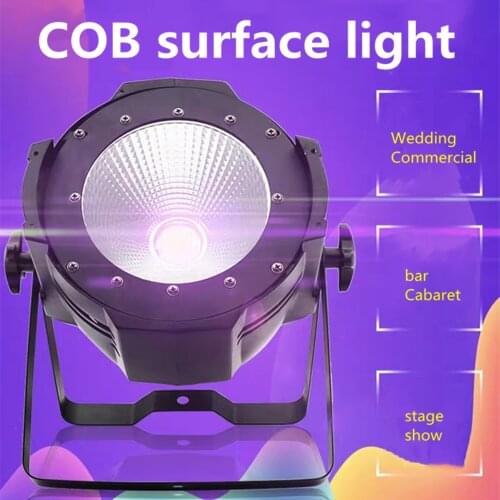 LED Par COB Light 100W High Power Aluminium DJ DMX Led Beam Wash Strobe Effect Stage Lighting,Cool White and Warm White