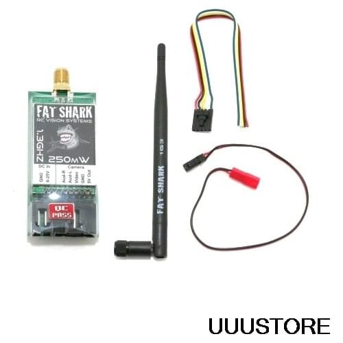 Fatshark 250MW 1G3 1.3Ghz 8CH TX Video Transmitter for RC Drone Goggles Monitor