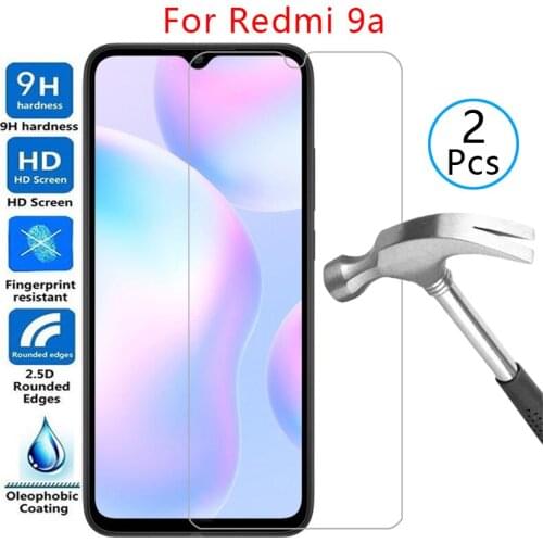Tempered glass screen protector for xiaomi redmi 9a case cover on ksiomi redmi9a 9 a a9 6.53 protective phone coque bag readmi9a
