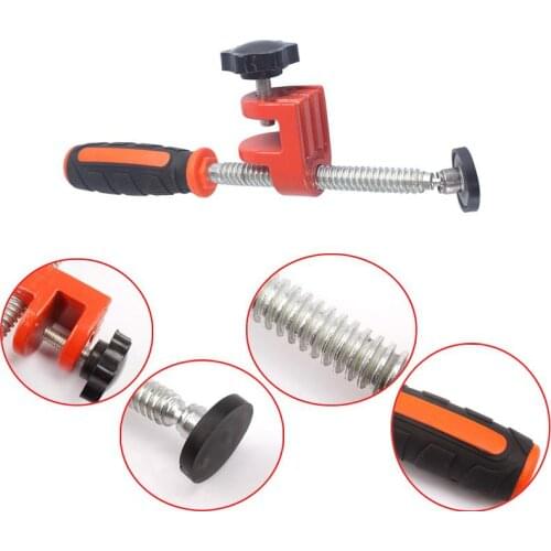 2Pcs Single Spindle Edge Clamp For Woodworking Tools Rails Max. 1/2inch