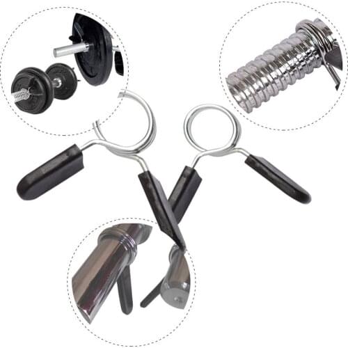 25 mm Dumbbell Spring Collars Exercise Collar Barbell Clip Clamps