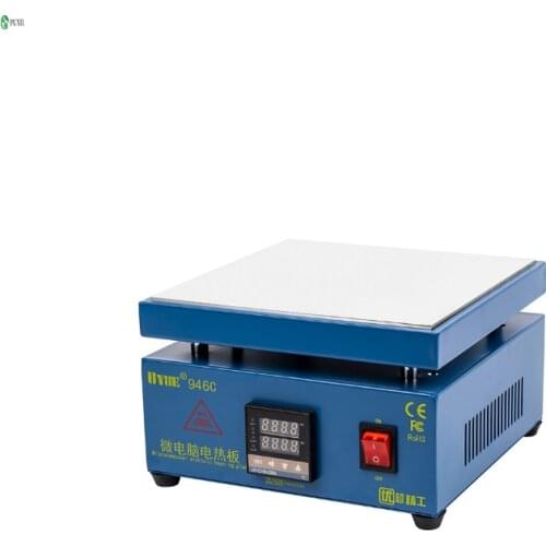 946c heating station mobile phone screen flat panel LCD constant temperature heating plate repair tool