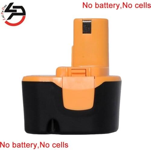 Rechargeable Battery case For Ryobi 12v NI-MH NI-CD Plastic Shell( Box No Cells Inside) 1400143/1400652/1400670