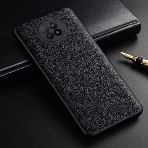 Phone Case for Xiaomi Redmi Note 9T slim premium PU leather funda coque capa Business Style case cover for Xiaomi Redmi Note 9T