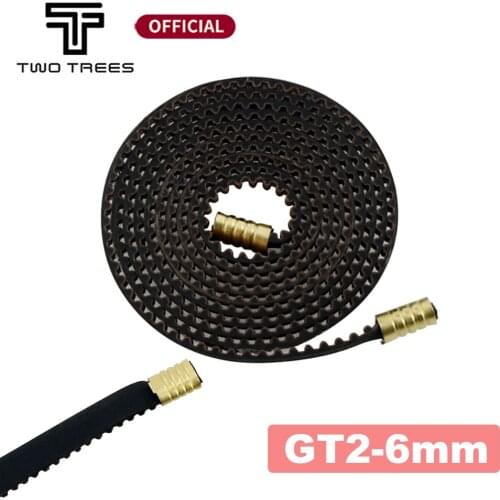 3D Printer Parts Black Rubber GT2-6mm Open Timing Belt X Axis 765mm+Y Axis 720mm Length Belt Replacement For Ender 3 Printer