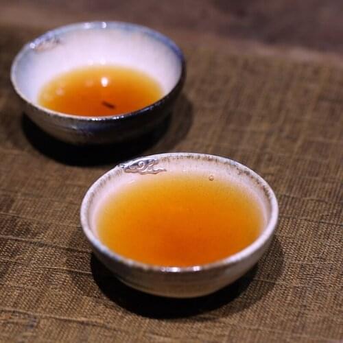 Hall yixing undressed ore purple sand cup small cup all hand famous tea silvering moire sample tea cup 120 ml