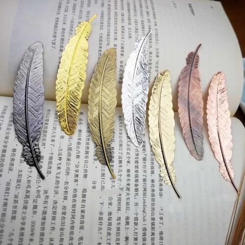 JESJELIU Metal Bookmarks For Books