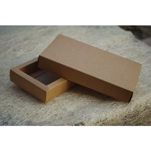 17.5*7*3CM Kraft Paper Box,Gift 3PCS Handmade Soap packaging Box,Jewel food candy biscuit Boxes 100piece\lot