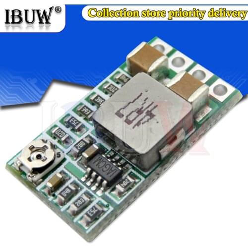 Mini DC-DC 12-24V To 5V 3A Step Down Power Supply Module Voltage Buck Converter Adjustable 97.5% 1.8V 2.5V 3.3V 5V 9V 12V