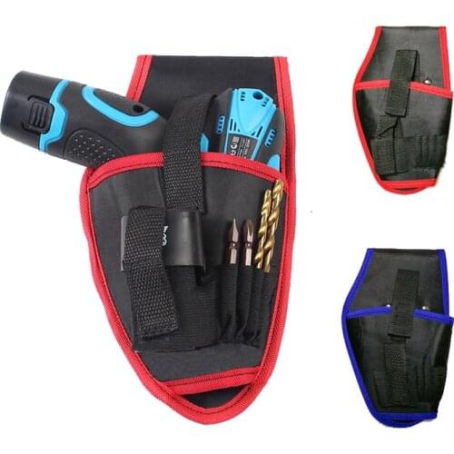 Multifunctional Drill Waist Tool Bag Waterproof Waist Belt Tool Pouch Bag Wrench Hammer Screwdriver Tool Pouch