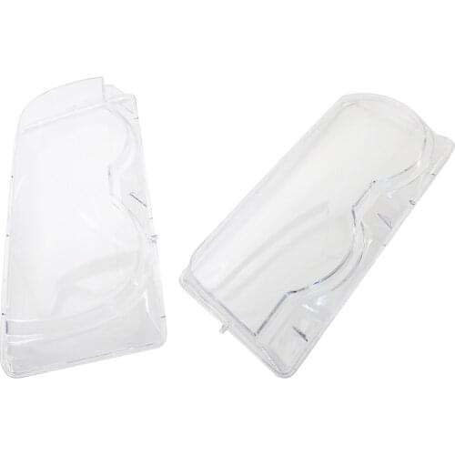 Left & Right Pair Headlight Cover Headlamp Lens Cover Replacement for B MW 7-Series E38 Facelift 1999-2001