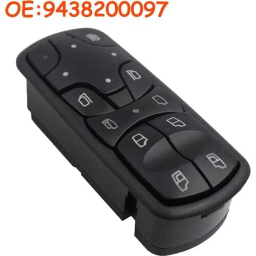 High Quality For Mercedes Benz Actros MPII Car Power Window Lifter Switch 9438200097 A9438200097
