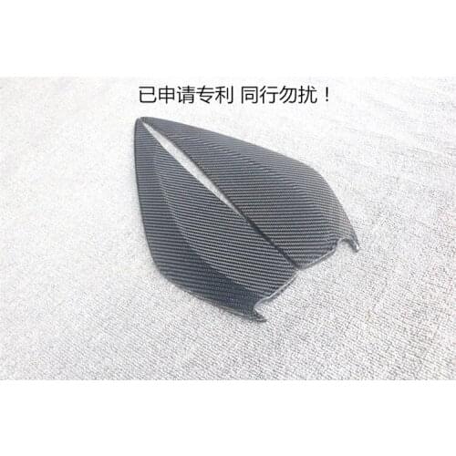 Fit for mustang 2018 Carbon fiber wind knife diurnal lamp blade spoiler accessories