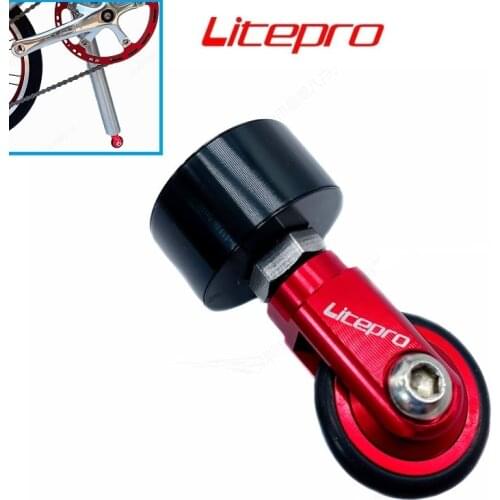 Litepro 33.9mm Seat Post Easy Wheel K3 BYA412 Folding Bike Seatpost Easywheel Black Red Gold Silver