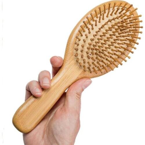 Brosse Wood Hair Comb Magique Cheveux Wooden Air Cushion Hair Brush for Scalp Massage Anti-static Comb Peigne Bois For Women