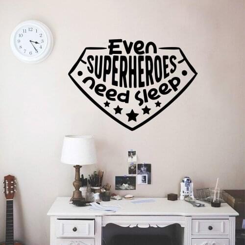 Modern need sleep Wall Sticker Self Adhesive Vinyl Waterproof Wall Art Decal vinyl Stickers Wall Decal Home Accessories