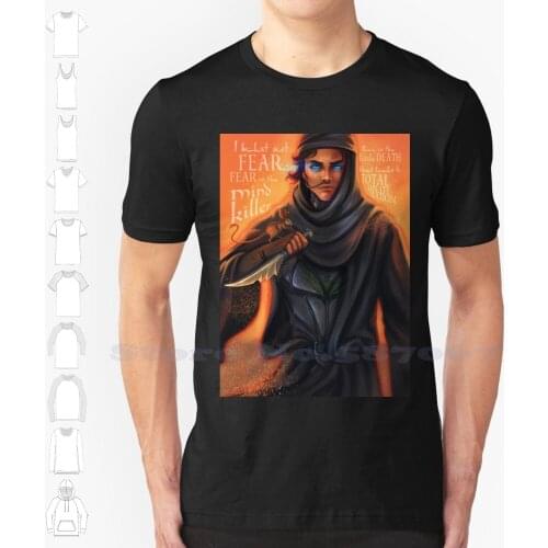 Litany Against Fear Summer Funny T Shirt For Men Women Dune Paul Atreides Atreides Litany Muaddib Muad Dib Spice Fremen Frank
