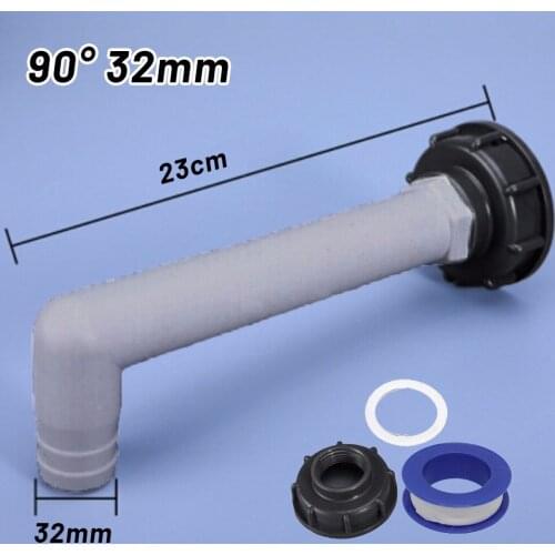 1* IBC Water Tank Adapter 1pcs 1x 20mm/ 25mm/32mm Hose Tail Screw Thread