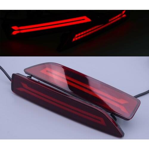 2pcs Car LED Rear Bumper Lamp Reflector DRL Stop Brake Light 12V Fit for Honda CRV CR-V 2007 2008 2009