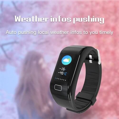2019 Multifunctional Smart watch Intelligent Bracelet Heart Rate and Blood Pressure Monitoring Waterproof Motion Meter Walking