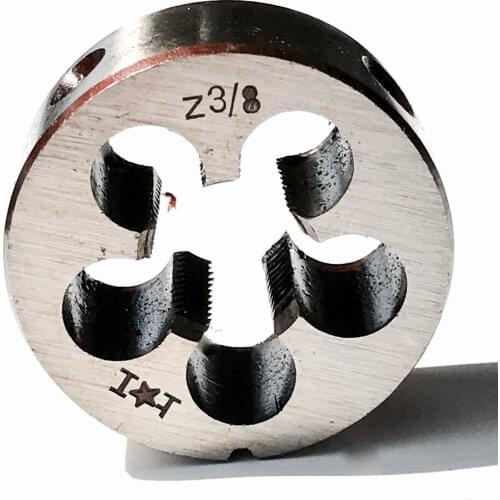 Free shipping of 1PCS NPT Z 3/8"-19 pipe threading Dies threading Tools Lathe Model Engineer Thread Maker for water pipe