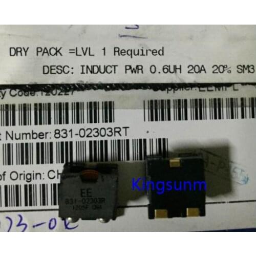 Free shipping 10pcs 831-02303RT 0.6UH 20A EE manufacturers eleceltek