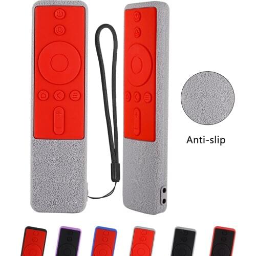 Remote Control Cover For Xiaomi TV 4A 4C 4X 4S Soft Silicone Protective Case Rubber Cover for Xiaomi IP TV Set-top Box 4S Pro