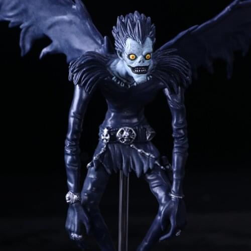 24CM Anime Death Note Deathnote L Ryuuku Ryuk Rem PVC Action Figure Anime Collection Model Statue Toy Dolls