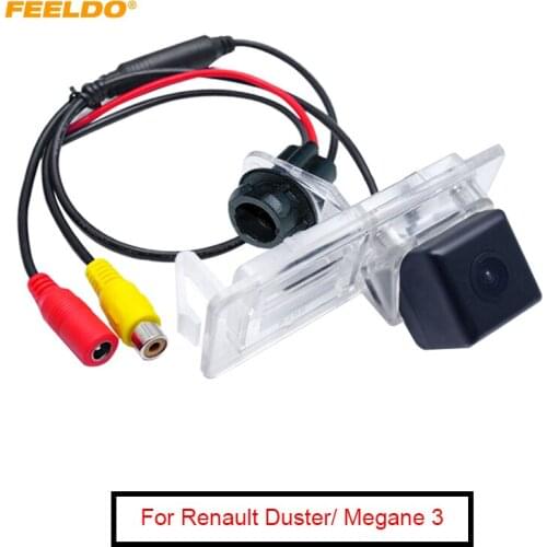 FEELDO 5Set Car Backup Rear View Camera For Renault Fluence (09-15)/Dacia Duster(10-16)/Megane 3/Terrano(10~14)