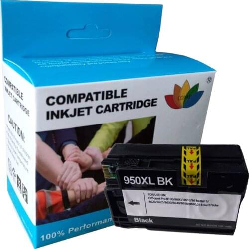 1pk Compatible Ink Cartridge for HP 950XL hp950 Black for HP Officejet Pro 8100 8600 8660 8600e 8640 8620 8630 8610 Printer