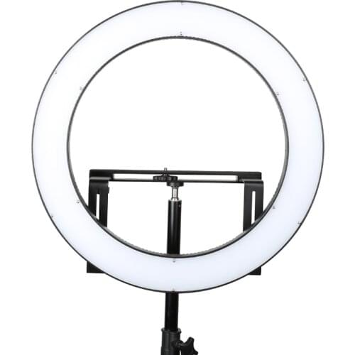 FALCONEYES Ring Selfie LED Photography Light 31W Continuous Lighting With Battery/Light Stand Fotografia Lamp DVR-512DVC SET TWO