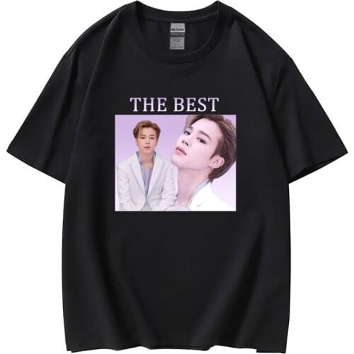 Kpop the best Album jimin suga jungkook v RM J-hope jin T shirt Graphic Harajuku T Shirt Women/man short sleeves Korean Tees Top