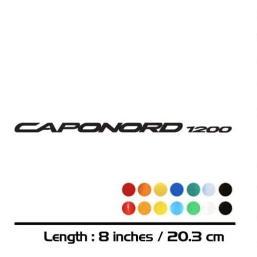 Motorcycle sticker bike Fuel tank Wheels helmet fairing Luggage MOTO accessories reflective sign decal For APRILIA CAPONORD 1200