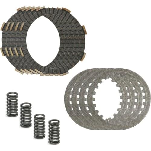 Motorcycle ATV Quad engine CLUTCH FRICTION STEEL PLATES SET and SPRINGS KIT for HONDA ATC200X 1983 - 1987 ATC 200X 1984 1985
