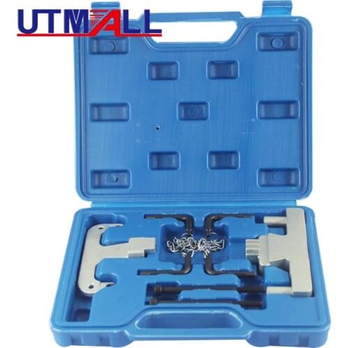 Car Engine Timing Tool Kit For Mercedes-Chrysler-Jeep Benz M112 M113 M137 M156 M272 M273 Flywheel &Canshaft Locking