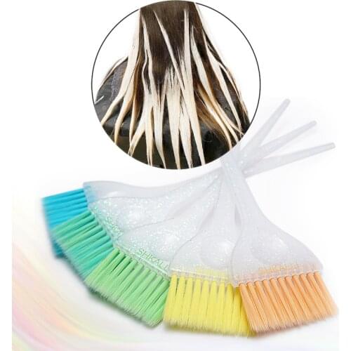 SHKALLI hair tinting brush Glittering hair dye brush set Hair Coloring Brush for Hair Salon Balayage tools Highlighting brush