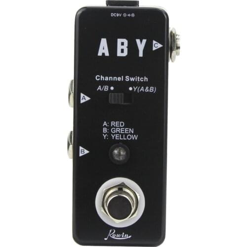 NEW ABY Liner Mini Pedal Guitar Effect Pedal with True bypass for Guitar Bass