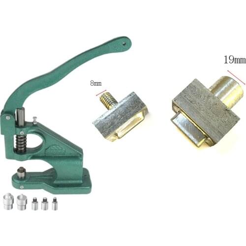 Die tool for oval eyelets and hole puncher different sizes available